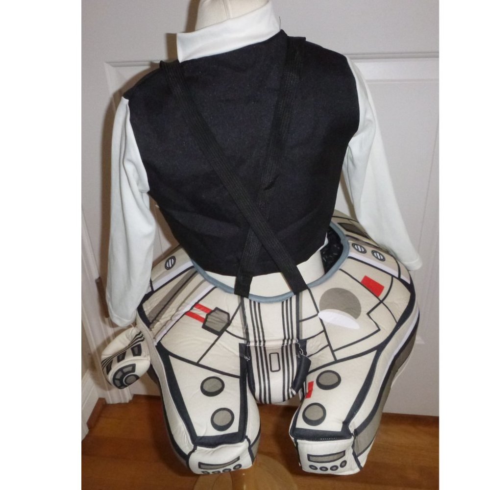 Toddler Boys Star Wars Millennium Falcon Halloween Costume OSFM Hans Solo NWT - Picture 3 of 3